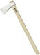 Benman 77604 Axe Shredding Length 60cm and Weight 300gr with Wooden Handle