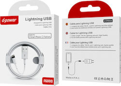 d-power F6000 USB-A zu Lightning 1m