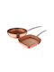 San Ignacio Pans Set of Aluminum with Non-stick Coating 2pcs