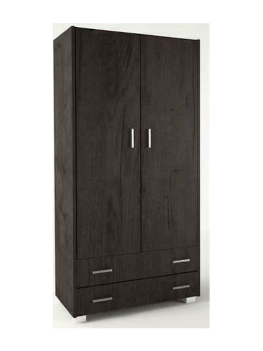 Double Door Wardrobe Ν1 Vega 85x50x180cm