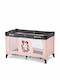 Hauck Dream'n Play Minnie Sweetheart Кошара за игра с Матрак Розов 125x65см