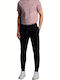 Pantaloni de trening cu Elastic Negru