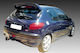 Motordrome Car Rear Spoiler Roof from Polyurethane Peugeot 206 1998+
