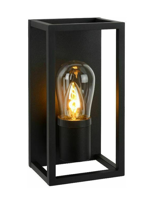 Lucide Lightning Carlyn Wall-Mounted Outdoor Light E14 IP54 12.6x12.5x25εκ.