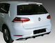 Motordrome Diffusor Auto Rückseite Kompatibel mit Volkswagen Golf 2012-2018