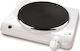 Kemper Dora Enamel Countertop Single Burner White