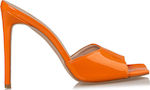 Envie Shoes Mules με Λεπτό Ψηλό Τακούνι σε Πορτ...
