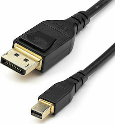 StarTech Cable DisplayPort male - mini DisplayPort female 1m Black (DP14MDPMM1MB) StarTech Cable DisplayPort male - mini DisplayPort female 1m Black (DP14MDPMM1MB)
