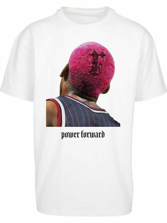 Power Forward MT1844 T-shirt Λευκό