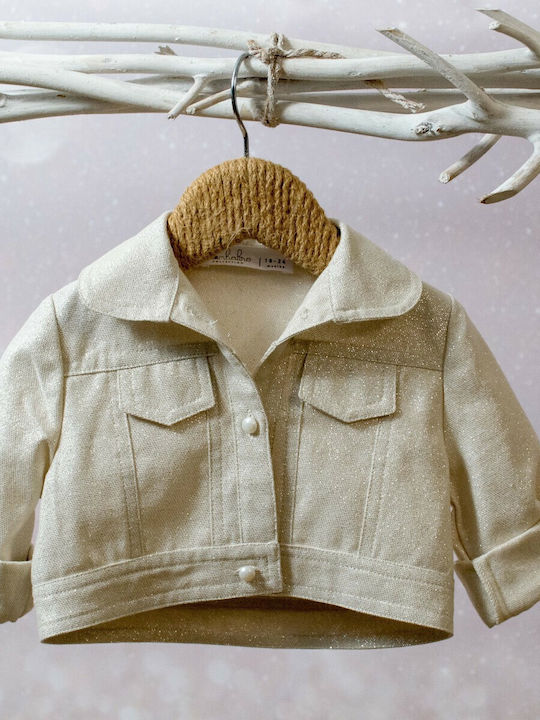 Bambolino Aggelina Ecru Baptism Jacket