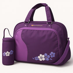 Beboulino Shoulder/Hand Diaper Bag Energy Purple