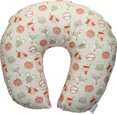 Bebe Stars Nursing Pillow Bunny Multicolour 47cm