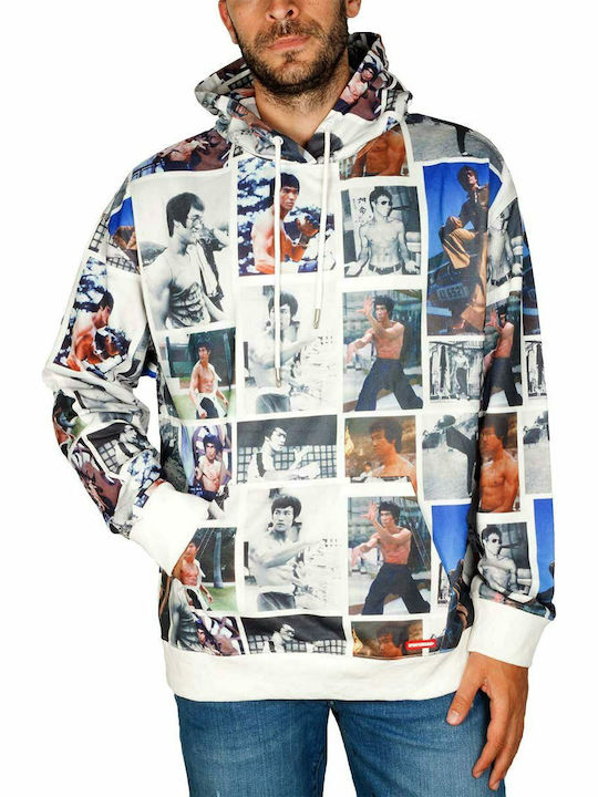 Bruce Lee Hanorac cu Glugă Multicolor