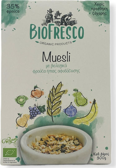 Biofresco Bio Muesli Fructe 300gr