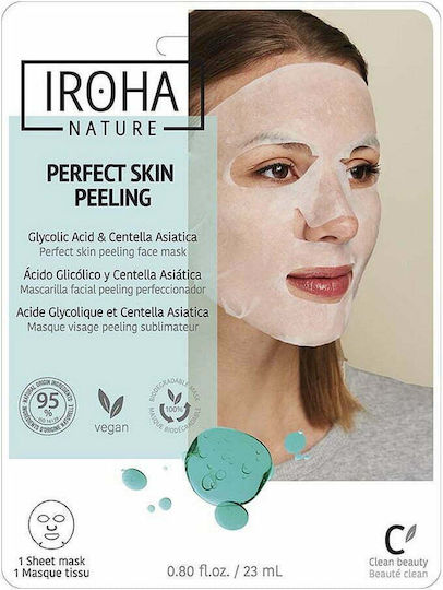 Iroha Nature Glycolic Acid Perfect Skin Peeling Face Mask 23ml