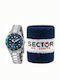 Sector Women's Watch with Silver Metal Bracelet