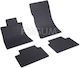 Rigum Set of Front and Rear Mats 4pcs for Alfa Romeo Giulia 2021+ Black