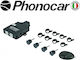 Phonocar Car Parking System Front Wheel with Buzzer and 4 Sensors in Black Color