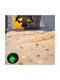 Palamaiki Pătură Fleece Aek 160x220buc 9-140100-003 Fosforescentă Galbenă