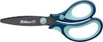 Pelikan Children's Scissors for Crafts with Metallic Blade Blue