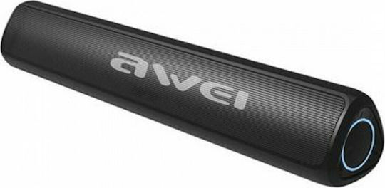 Awei Y333 Ηχείο Bluetooth 10W με Ραδιόφωνο και Διάρκεια Μπαταρίας έως 3.5 ώρες Μαύρο