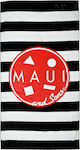 Maui & Sons Logo Beach Towel Cotton 150x75cm.