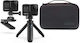 GoPro Travel Kit Accessory Set for GoPro Hero 10 / Hero 11 / Hero 11 Mini / Hero 12 / Hero 2018 / Hero 3 / Hero 3+ / Hero 4 / Hero 4 Session / Hero 5 / Hero 5 Session / Hero 6 / Hero 7 / Hero 8 / Hero 9 / Max