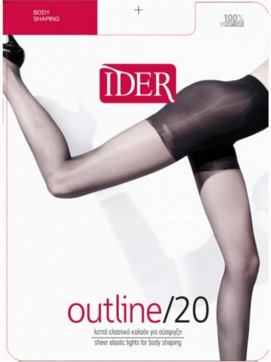 IDER Outline Ciorapi dama 20 Den Melon