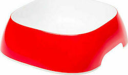 Ferplast Glam Plastic Bowls Dog Food & Water Red 200ml