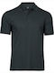 Tee Jays Men's Short Sleeve Promotional Blouse Dark Grey