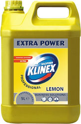 Klinex Επαγγελματική Ultra Extra Power Παχύρρευστη Χλωρίνη με Άρωμα Lemon 5lt