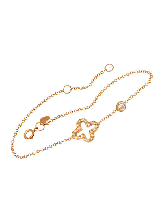 Women's 9k gold bracelet Cross Monopetra