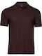 Tee Jays Luxury 1405 Men's Short Sleeve Promotional Blouse Chocolate