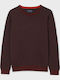 Kids' Shirt Long Sleeve Burgundy