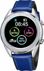 Lotus Watches 50008/2 Aluminium 46mm Smartwatch με Παλμογράφο (Μπλε)
