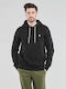 Cornell Classic Sweatshirt mit Kapuze Schwarz