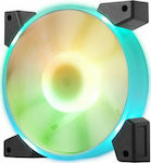 Darkflash C7 RGB Case Fan 120mm με Σύνδεση 4-Pin Molex 5τμχ