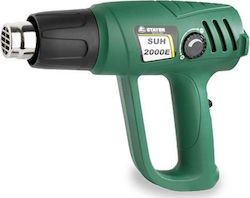 Stayer SUH 2000 E Πιστόλι Θερμού Αέρα 2000W με Ρύθμιση έως 600°C