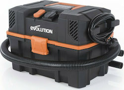 Evolution R15VAC Wet-Dry Vacuum for Dry Dust & Debris 1000W with Waste Container 15lt