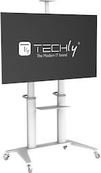 Techly ICA-TR49W Βάση Τηλεόρασης Δαπέδου έως 120