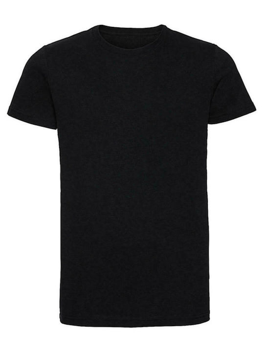 Russell Europe Herren-Werbe-T-Shirt in Schwarz