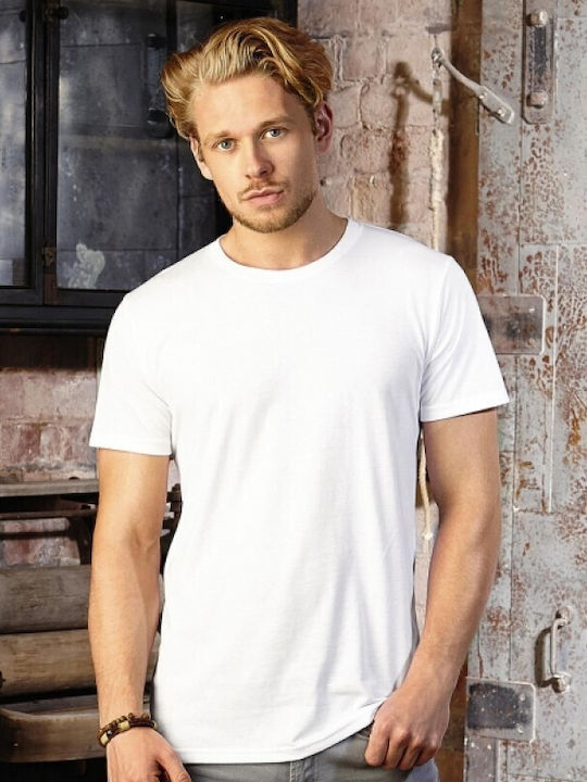 Russell Europe Herren Werbe-T-Shirt Weiß