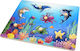 Wooden Kids Peg Puzzle Sea Animals for 3+ years+ Years 7pcs Remoundo