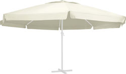 vidaXL vidaXL Ersatzschirmstoff Ecru 6 m