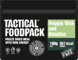 Tactical Foodpack Veggie Wok and Noodles Ready Meal with Pasta 100gr