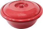 Plastic basin Red 20.5cm* 45cm- 32.5 Lt