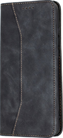 Bodycell PU Leather Wallet Δερματίνης Μαύρο (Xiaomi Mi Note 10 Lite)