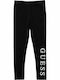 Guess Kinder Leggings Lang Schwarz