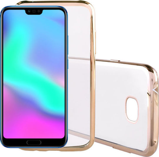 Volte-Tel Faceplate Electroplating Задна корица Пластмаса Златист (Honor 10)