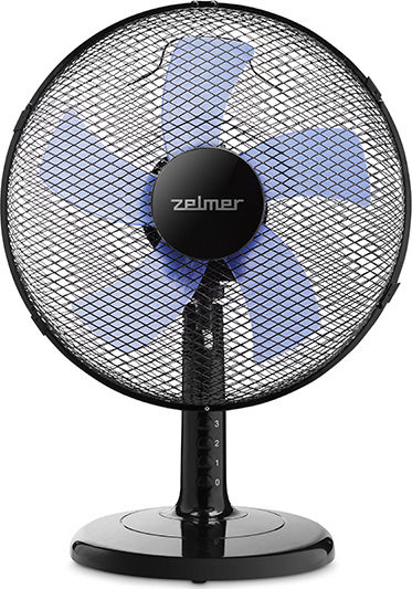 Zelmer ZTF0300 Настолен Вентилатор 45W С Диаметър 30см Черен